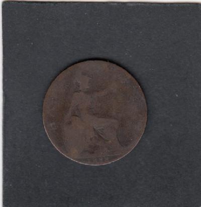 Beschrijving: 1/2 Penny  VICTORIA 